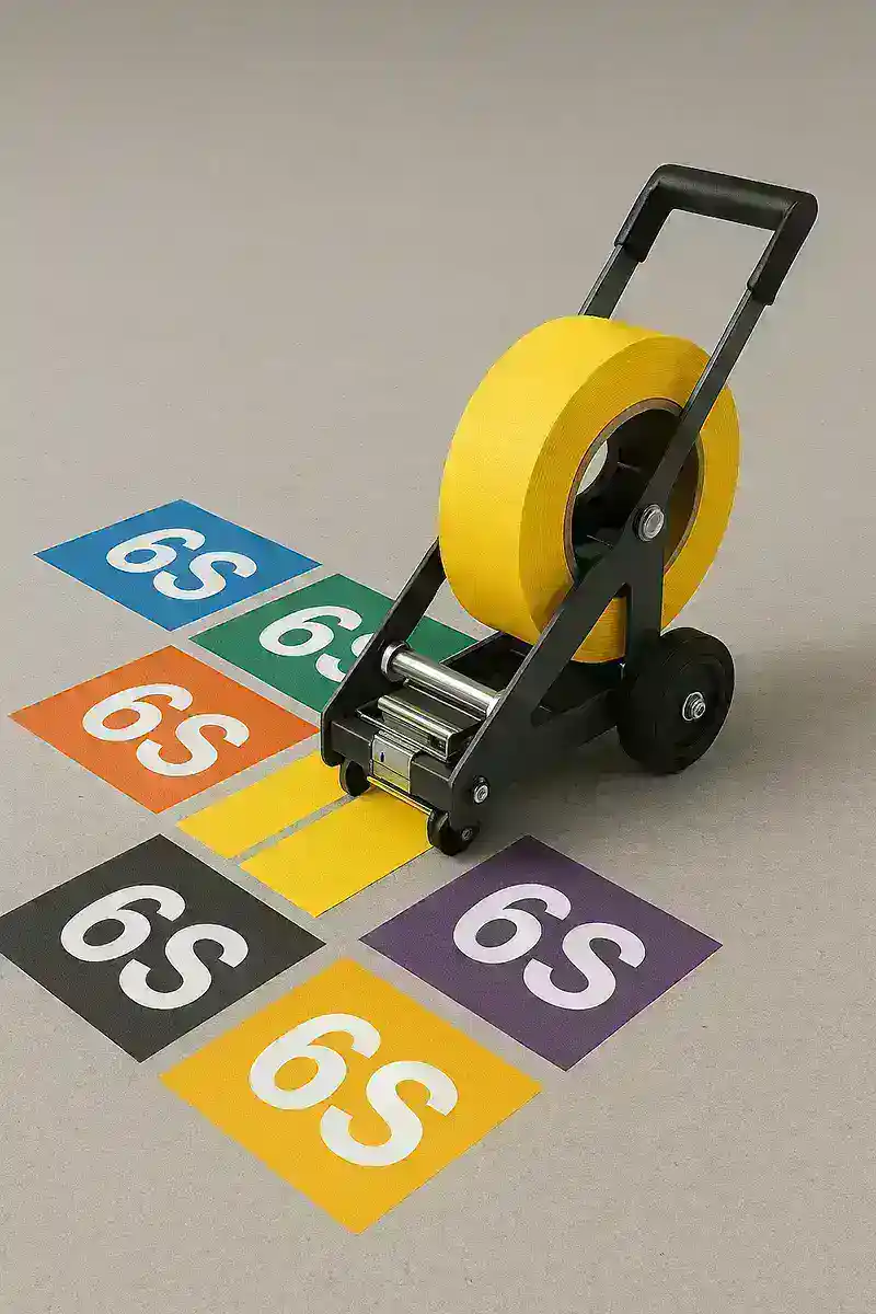 6S and Visual Management Tools, Tapes, Accessories